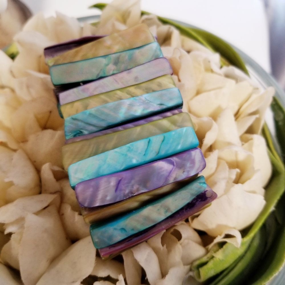 Abalone Shell Stretch Bracelet